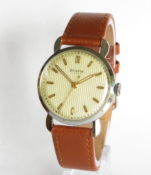 Gents 1950s Helvetia Wrist Watch