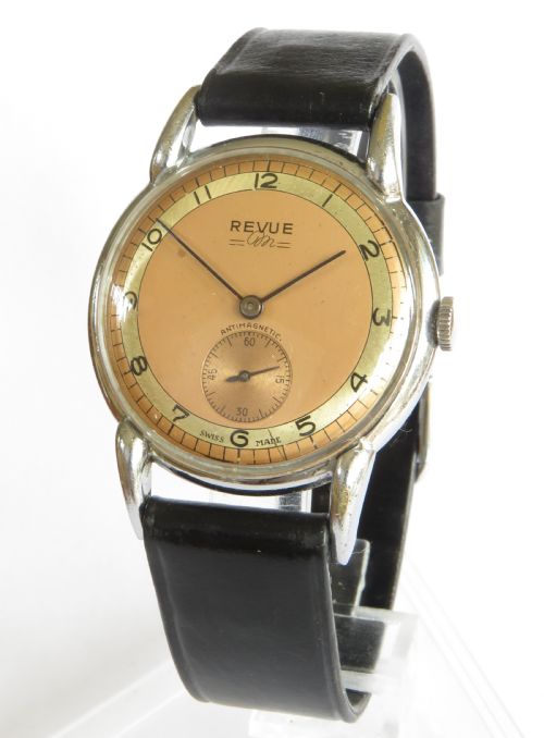 Gents 1950s Revue Wrist Watch
