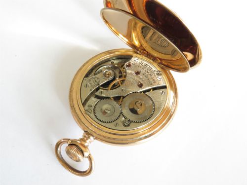 fig 2. Antique Waltham pocket watch, 1912