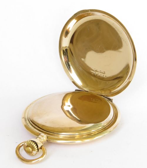 fig 2. 1930s Drusus full hunter pocket watch