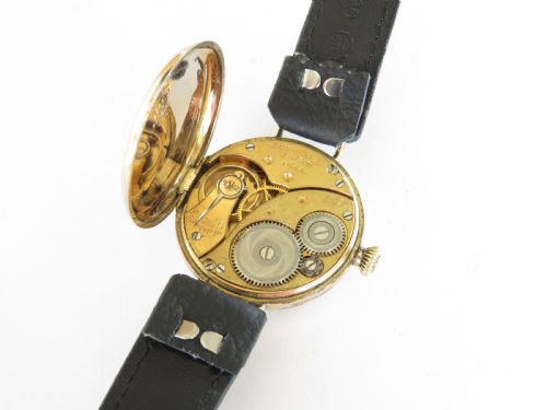 fig 2. Gents antique Elgin wrist watch, 1923