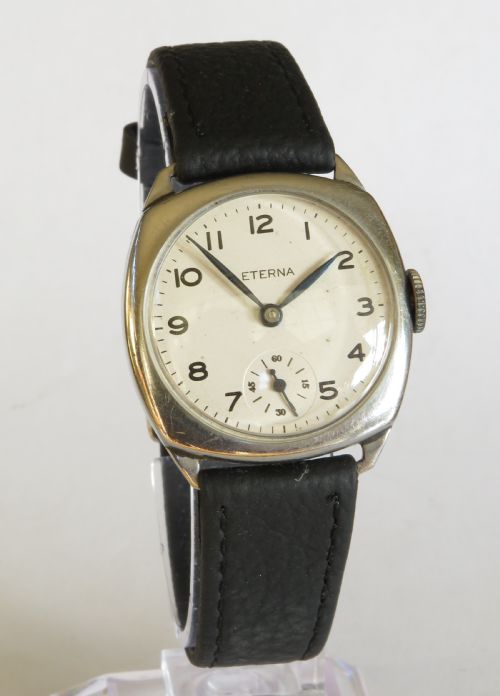 fig 1. Gents Eterna wrist watch, 1943