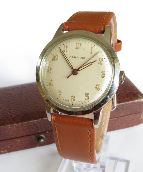 Gents Boxed 1960s Garrard Wrist Watch