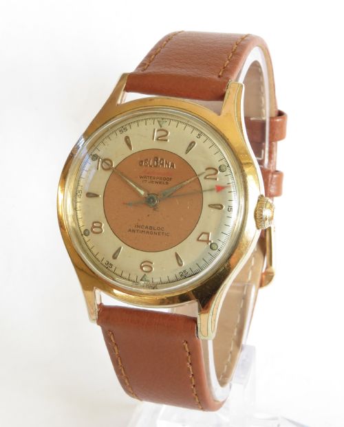 Gents 1950s Delbana Wrist Watch