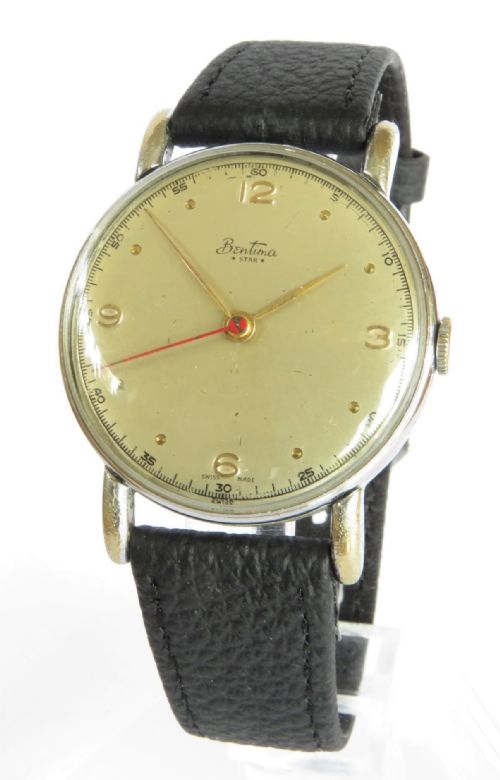 Gents Good-sized 1950s Bentima Wrist Watch