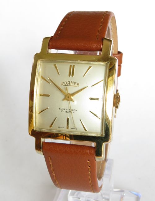 Gents 1950s Roamer Wrist Watch, Super Condition