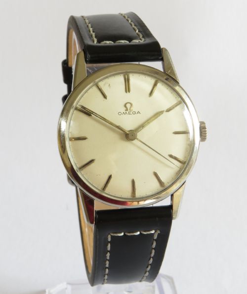 fig 1. Gents Omega wrist watch, 1963