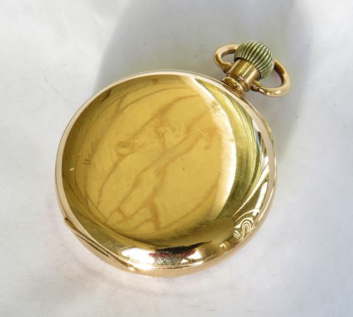 fig 5. Antique Buren pocket watch, Drongan military connection