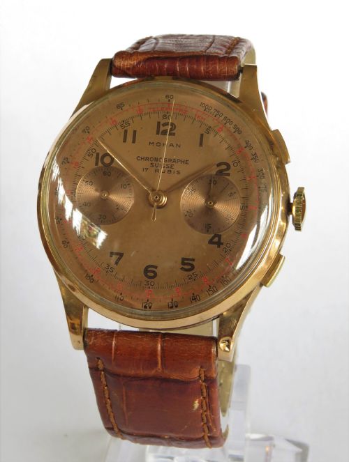 Gents 1950s Mohan Chronograph Wrist Watch