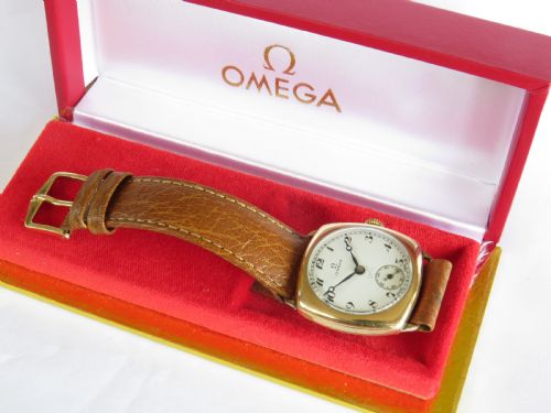 fig 2. Gents Omega wrist watch, c1937