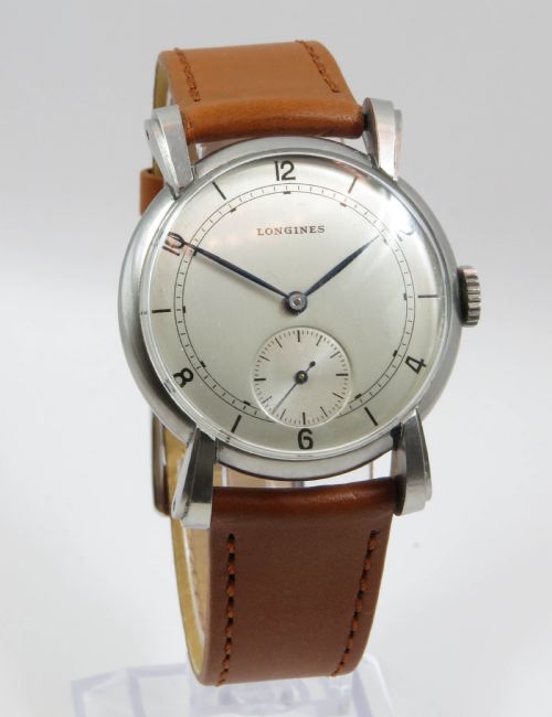fig 1. Gents Longines wrist watch, 1947