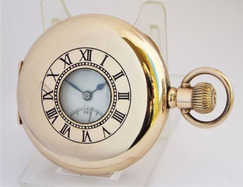 .A 1920s Limit Half Hunter Pocket Watch.