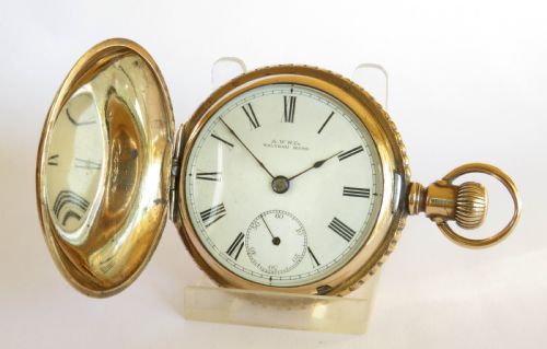 Antique Waltham Full Hunter Pocket Watch.1896
