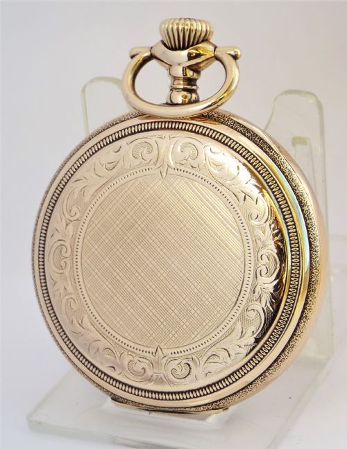 fig 2. Antique Elgin full hunter pocket watch, 1915.