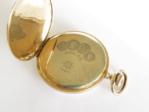 fig 2. Vintage 1920s Swiss pocket watch