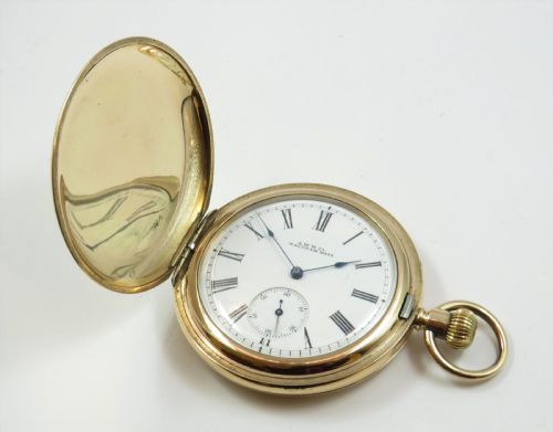 fig 1. Waltham Royal full hunter pocket watch, 1897
