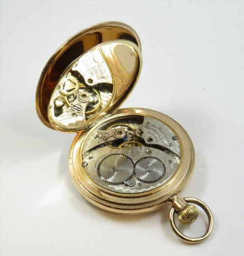 fig 2. Waltham Royal full hunter pocket watch, 1897