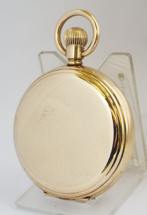 fig 1. Antique Thomas Russell full hunter pocket watch.