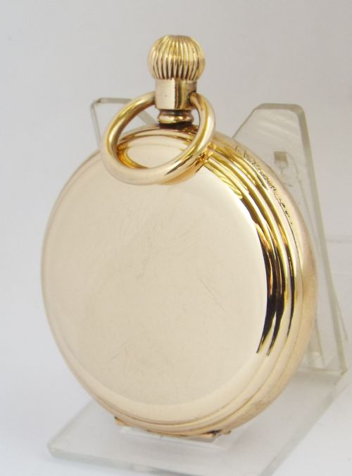 fig 2. Antique Thomas Russell full hunter pocket watch.