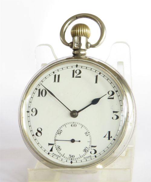 Silver Revue Pocket Watch, 1931