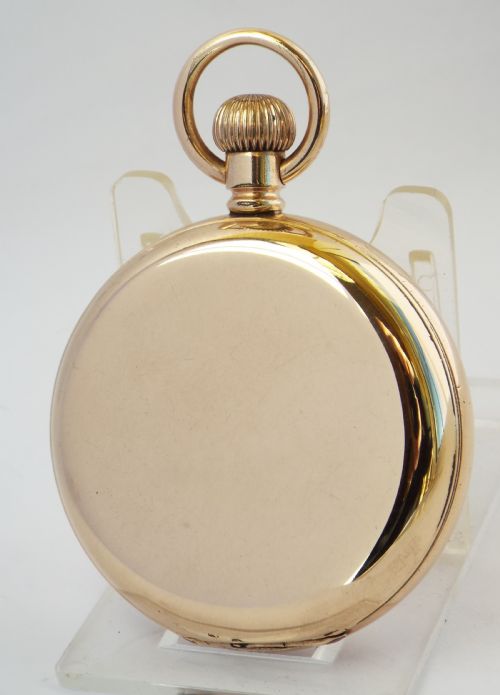 fig 1. Waltham Traveler full hunter pocket watch, 1904.
