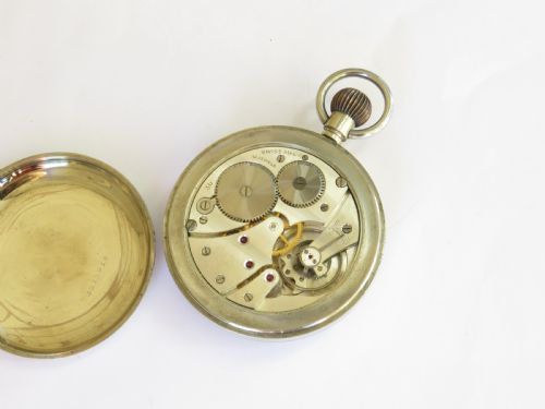 fig 1. 1940s Revue military pocket watch, Royal Navy
