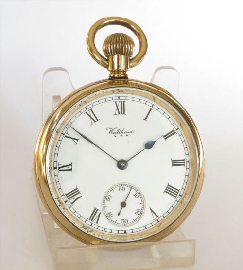 fig 1. Antique Waltham pocket watch, 1926