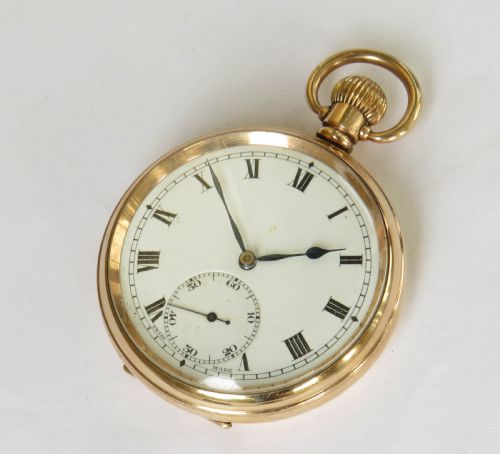 fig 1. Antique Rotherham & Sons pocket watch