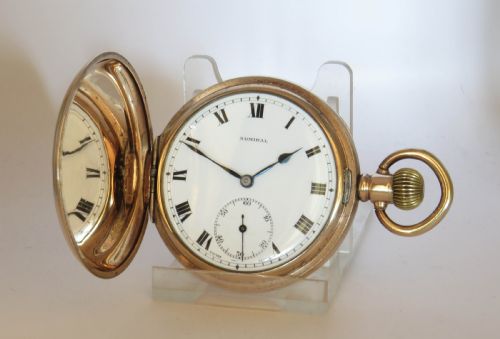 Admiral Full Hunter Pocket Watch by Cyma