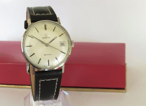 fig 1. Gents Omega Seamaster De Ville wrist watch, 1966