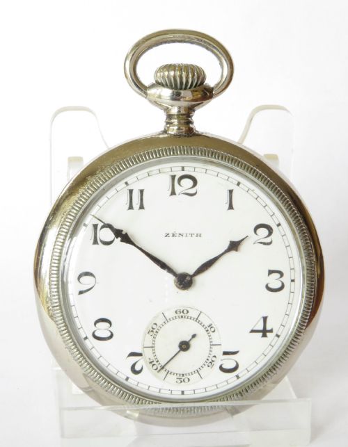 fig 1. 1930s Zenith pocket watch