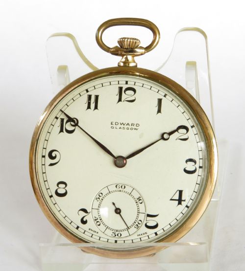 1930s Pocket Watch, Edward of Glasgow