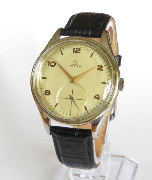 Gents Omega Jumbo Wrist Watch, 1951