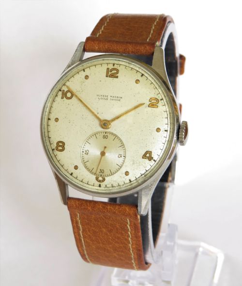 Gents 1940s Ulysse Nardin Wrist Watch