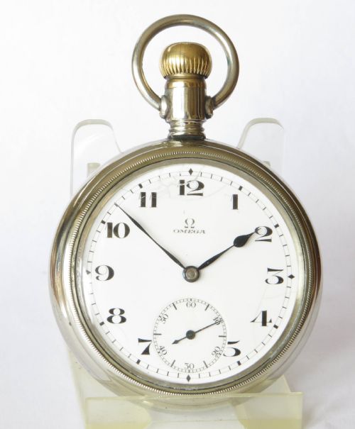 fig 1. Antique Omega pocket watch, 1928