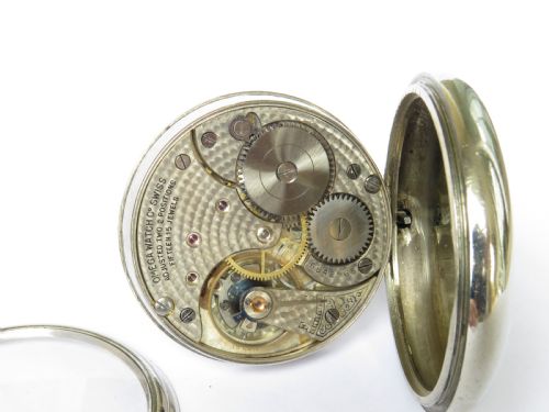 fig 2. Antique Omega pocket watch, 1928
