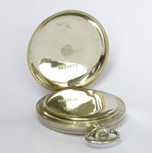 fig 2. 1933 Omega full hunter pocket watch
