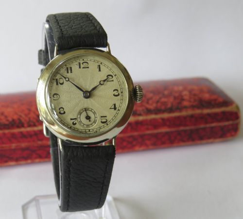 fig 1. Mid-size 1930s Bernex wrist watch