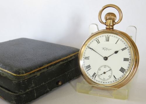Antique Waltham Gold Filled Pocket Watch, 1908