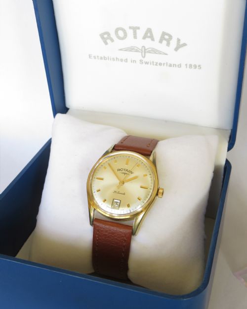 fig 1. Gents 1960s Rotary wrist watch