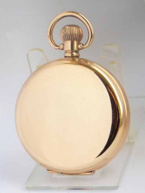 fig 1. Antique 1920s Matwil full hunter pocket watch.