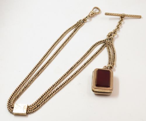 Early 20th Century Rolled Gold Watch Albert