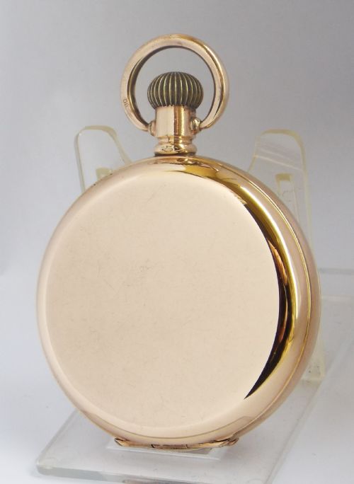 fig 1. 1920s Albana full hunter pocket watch by Tavannes