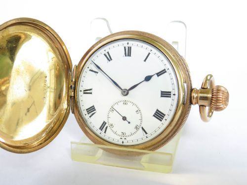 1920s Electa Full Hunter Pocket Watch