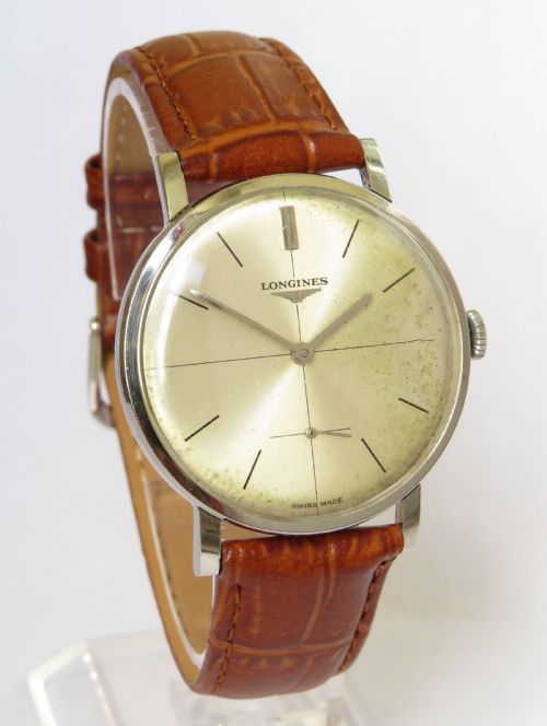fig 1. Gents Longines wrist watch, 1965