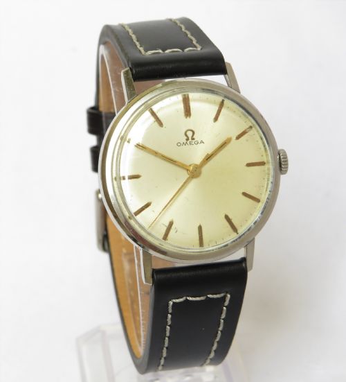 fig 1. Gents Omega wrist watch, 1962