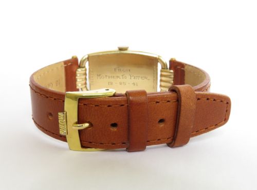 fig 2. Gents 1941 Bulova Ambassdor curvex wrist watch