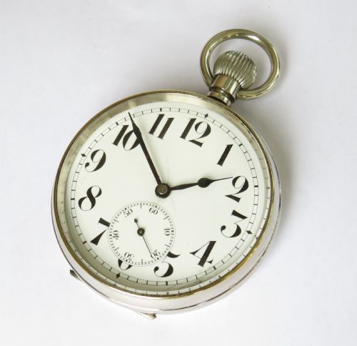 fig 1. Antique Swiss goliath pocket watch