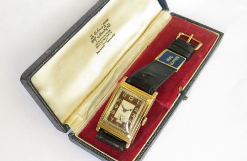 Gents 1930s Art Deco Wrist Watch