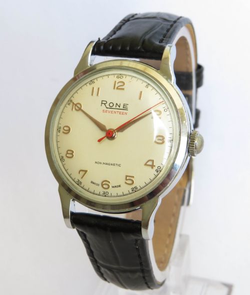 Gents 1950s Rone Seventeen Watch, Super Condition